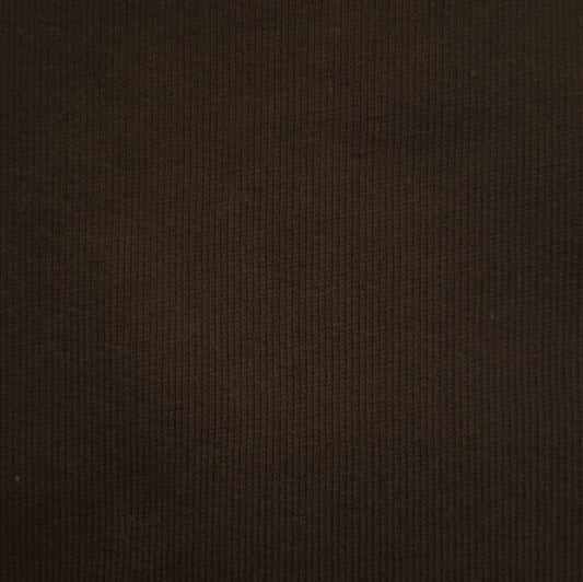 100% Organic Cotton Fleece - Chocolate (2FT017)