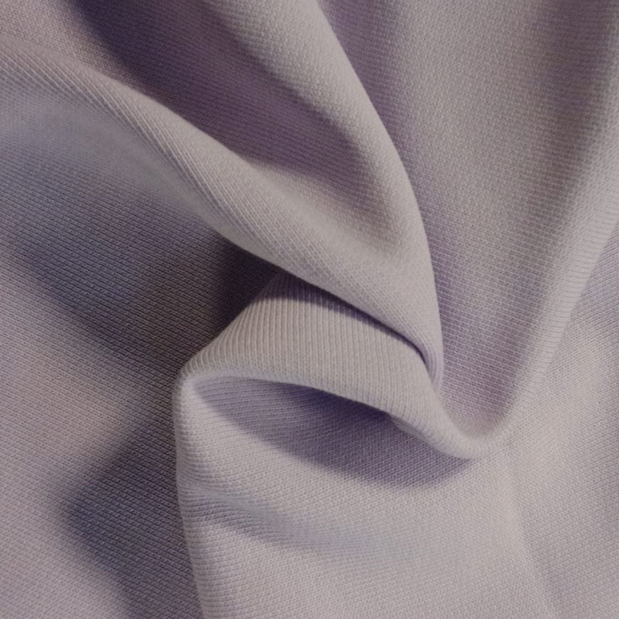 100% Organic Cotton Fleece - Lilac (2FT017)