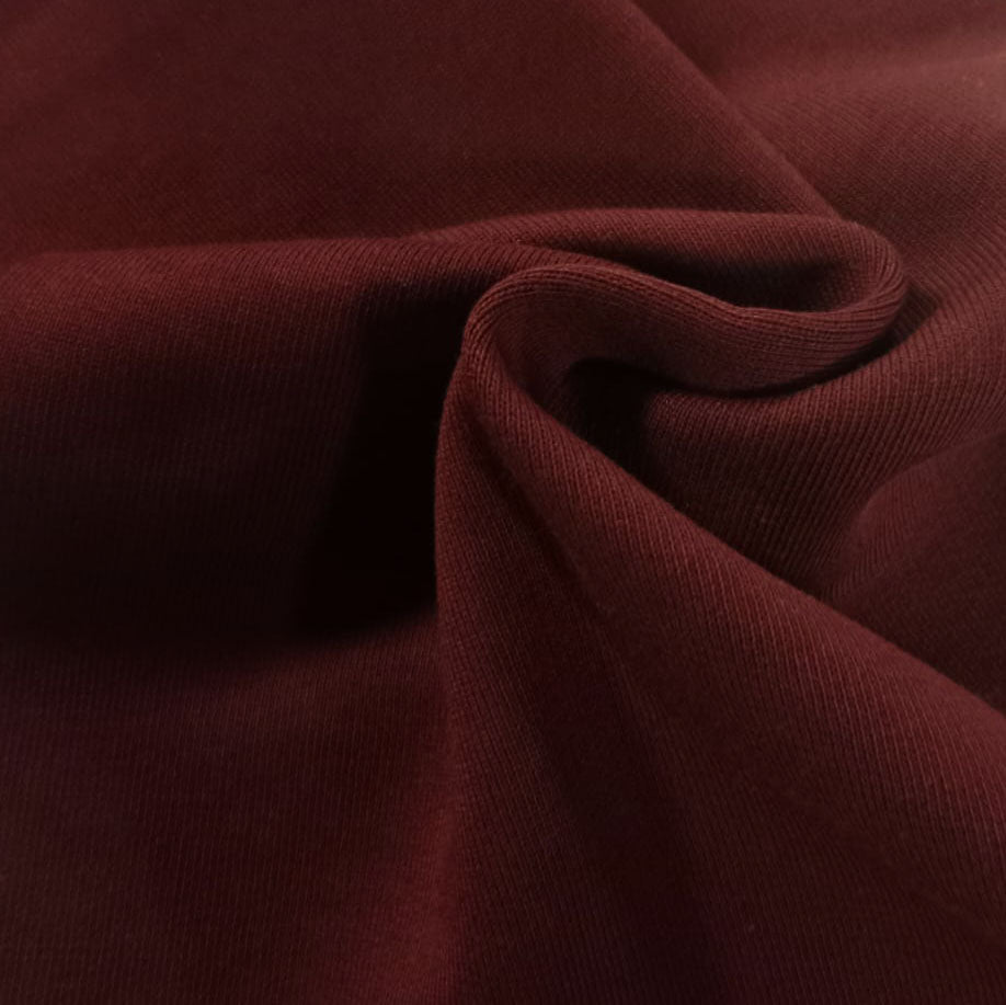 100% Organic Cotton Fleece - Mulberry (2FT017)