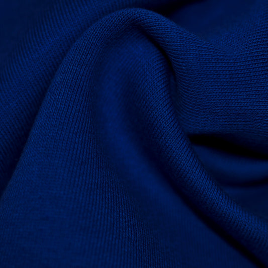 100% Organic Cotton Fleece - Dark Blue (2FT017)