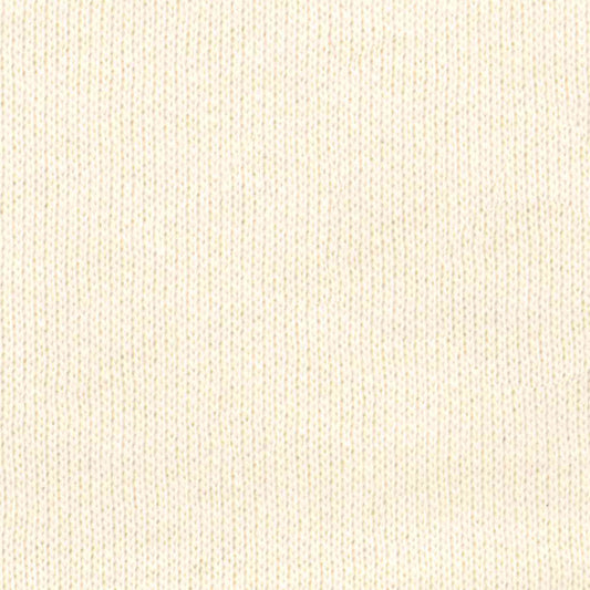 100% Organic Cotton Fleece - Ivory (2FT017)