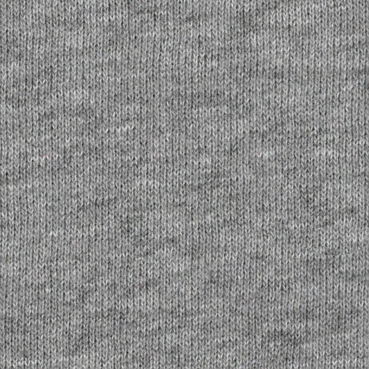 100% Organic Cotton Fleece - Grey Melange (2FT017)