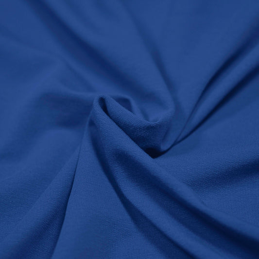95% Organic Cotton, 5% Elastane French Terry - Dark Blue (2FT039)
