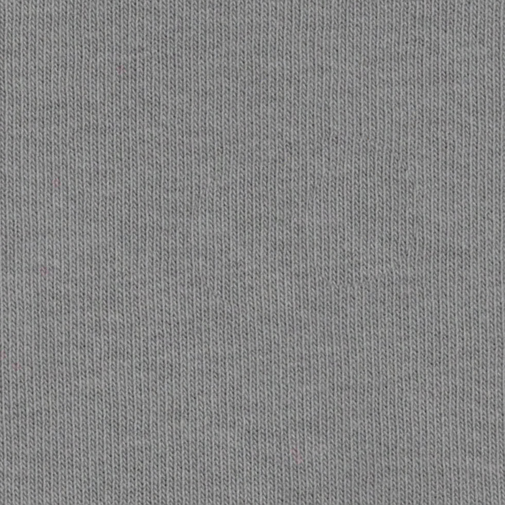 65% Organic Cotton, 35% Recycled Polyester French Terry - Light Grey (2FT125)