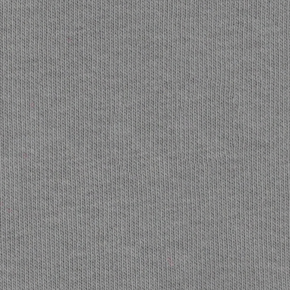 65% Organic Cotton, 35% Recycled Polyester French Terry - Light Grey (2FT125)