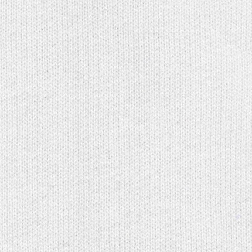 100% Organic Cotton French Terry - Bright White (2FT142)