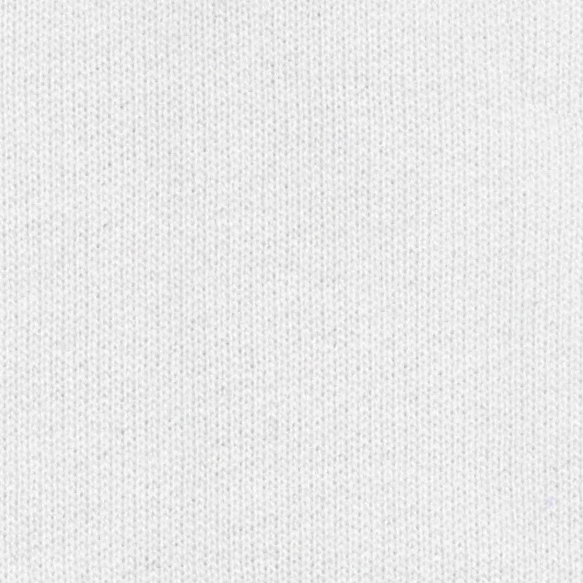 100% Organic Cotton French Terry - Bright White (2FT142)