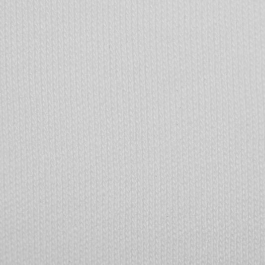 100% Organic Cotton Interlock - Bright White (2IN027)