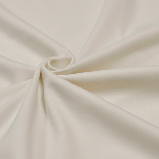 100% Organic Cotton Interlock - Ivory (2IN027)