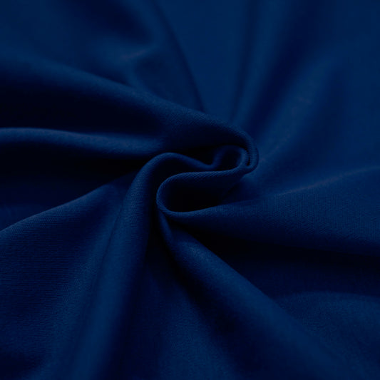 100% Organic Cotton Interlock - Dark Blue (2IN027)