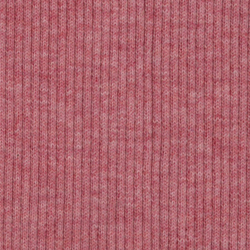 95% Organic Cotton, 5% Elastane 2x1 Rib Knit - Light Grey (2RB118