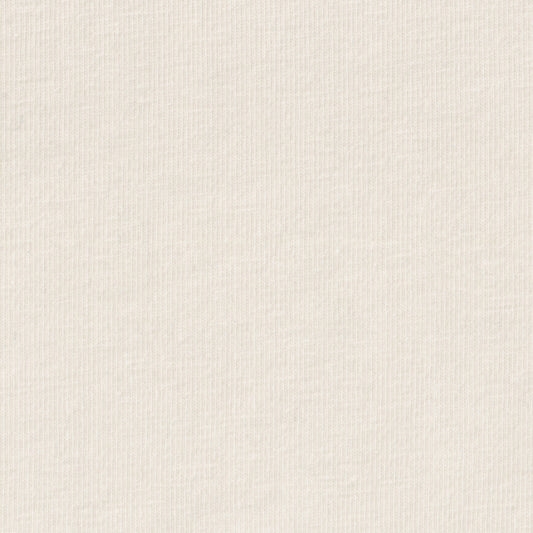 100% Organic Cotton Single Jersey - Ivory (2SP021)