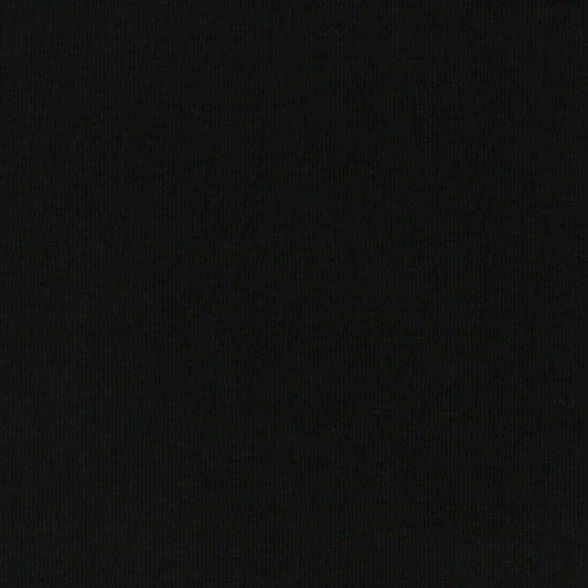 95% Organic Cotton - 5% Elastane Single Jersey - Black (2SP060)