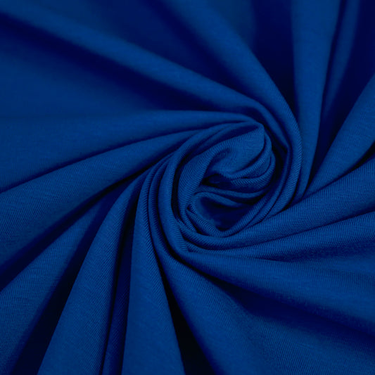95% Organic Cotton, 5% Elastane Single Jersey - Dark Blue (2SP081)