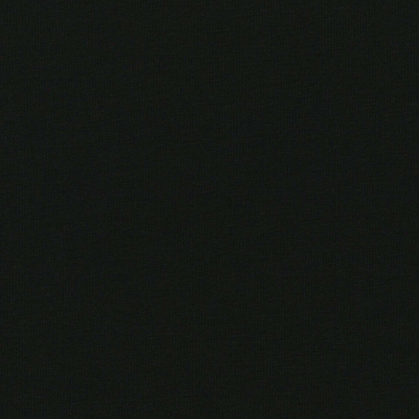 95% Organic Cotton - 5% Elastane Single Jersey - Black (2SP081)