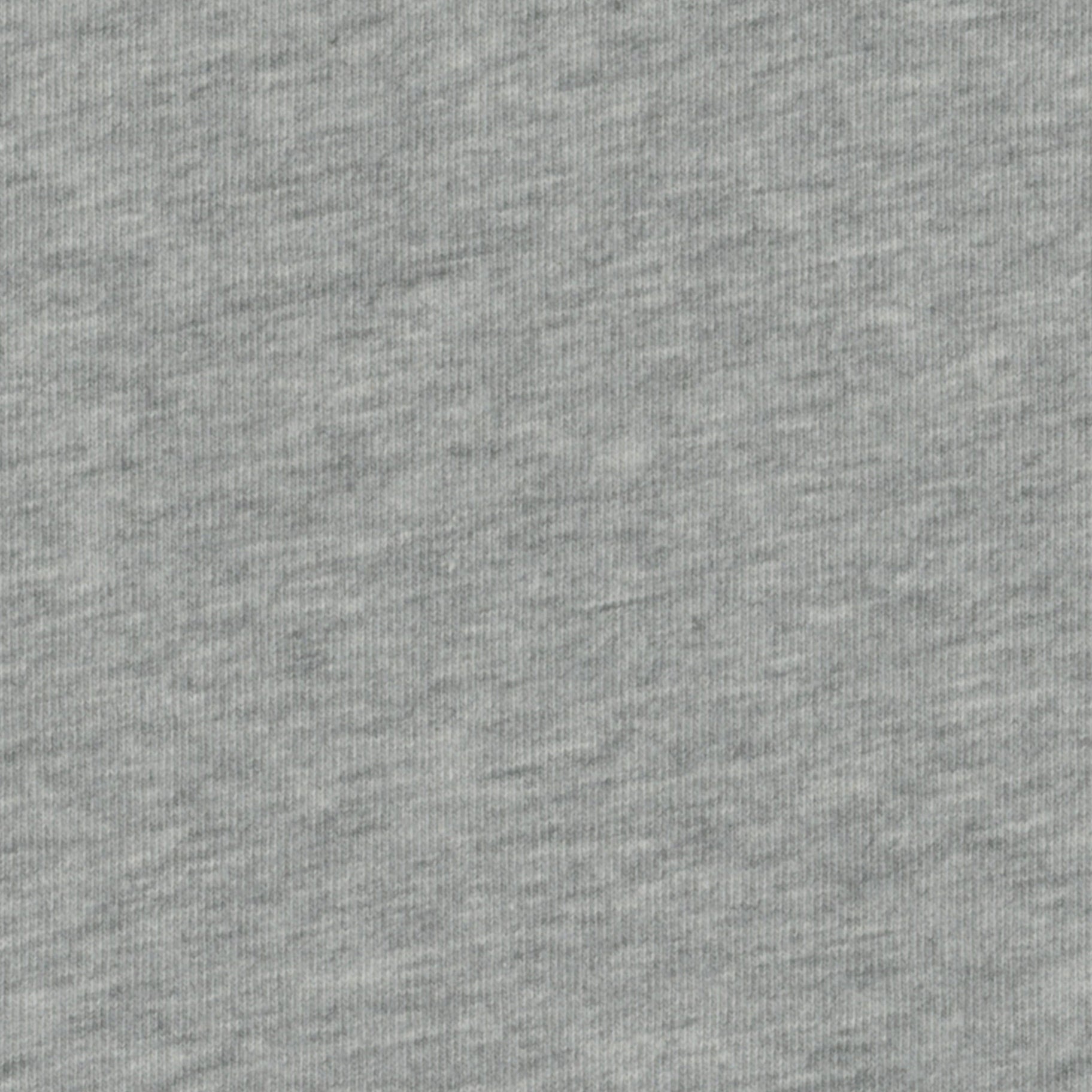 95% Organic Cotton - 5% Elastane Single Jersey- Grey Melange (2SP081)