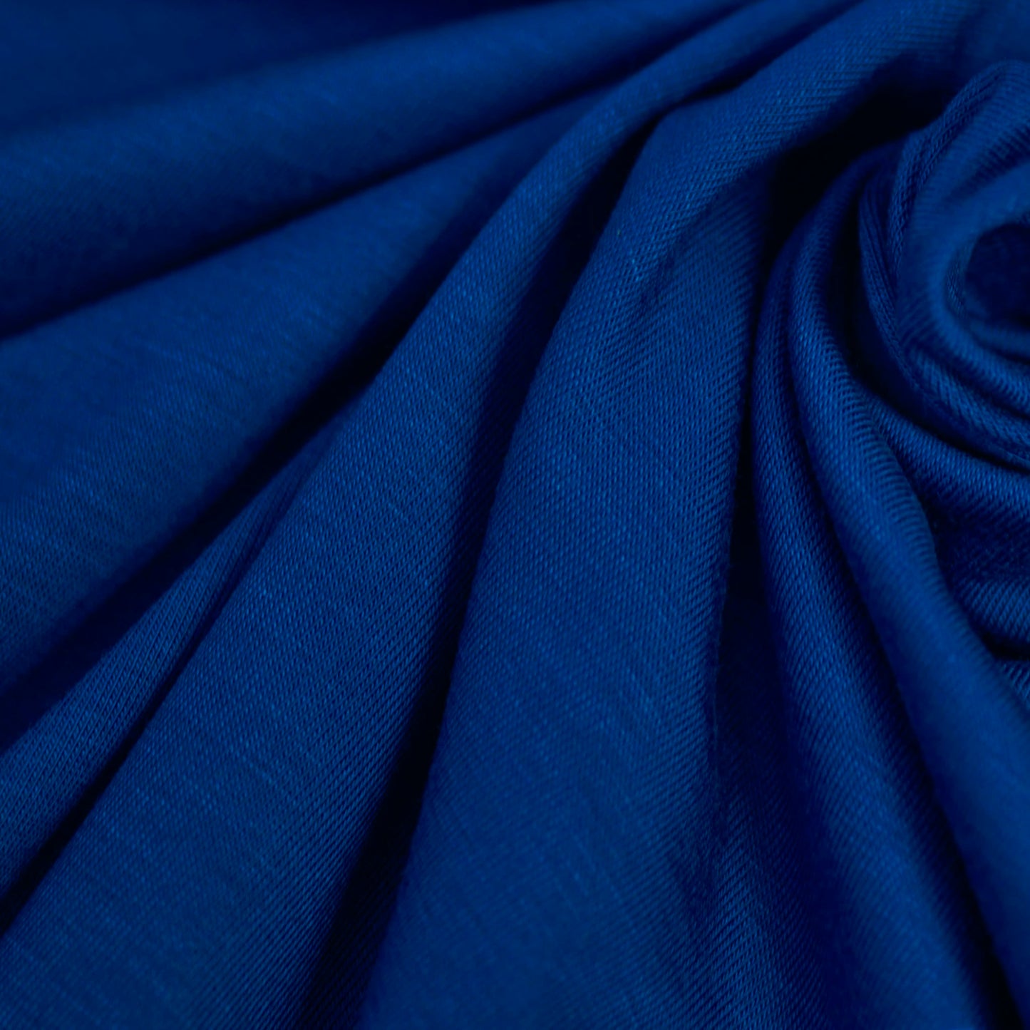 95% Bamboo, 5% Elastane Single Jersey - Dark Blue (2SP470)