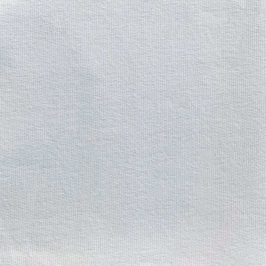 95% Organic Cotton, 5% Elastane French Terry - Bright White (2FT039)