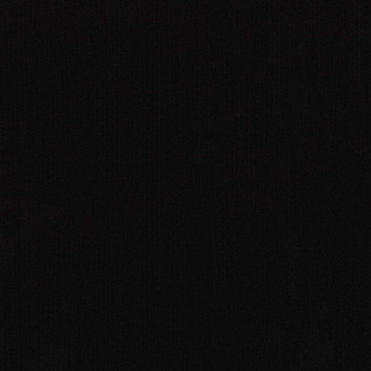 100% Organic Cotton French Terry - Black (2FT270)