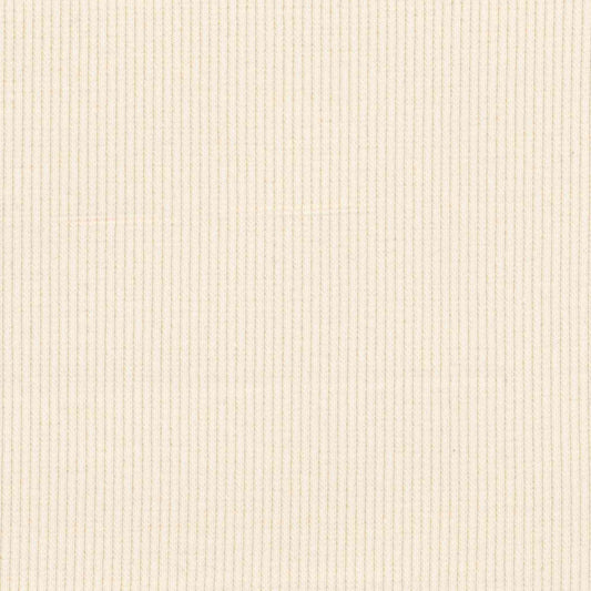 95% Organic Cotton - 5% Elastane Rib Knit - Ivory (2RB172)