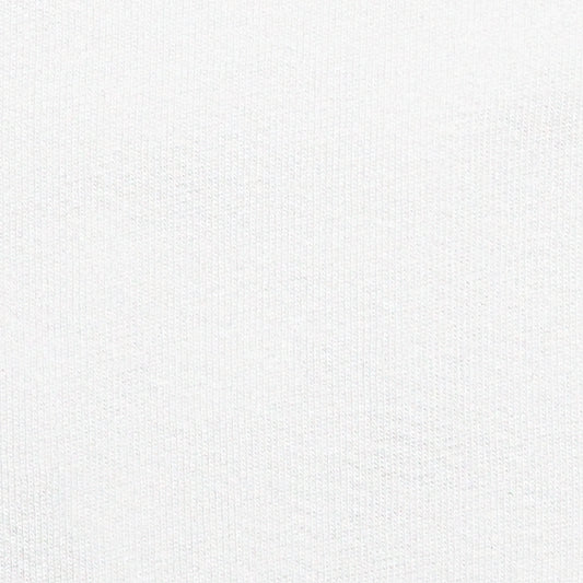 100% Organic Cotton Single Jersey - Bright White (2SP029)