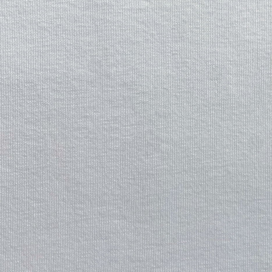 95% Organic Cotton, 5% Elastane Single Jersey - Bright White (2SP081)