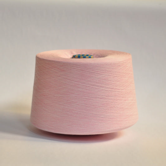 100% Organic Cotton Yarn - Pink Heather Sequin Logo Bros B0475 Melange (8PN035)