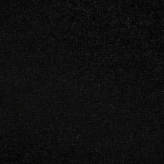 55% Repreve Post Consumer Recycled Polyester, 45% Pre Consumer Recycled Cotton Diagonal French Terry - Black (2FT310)