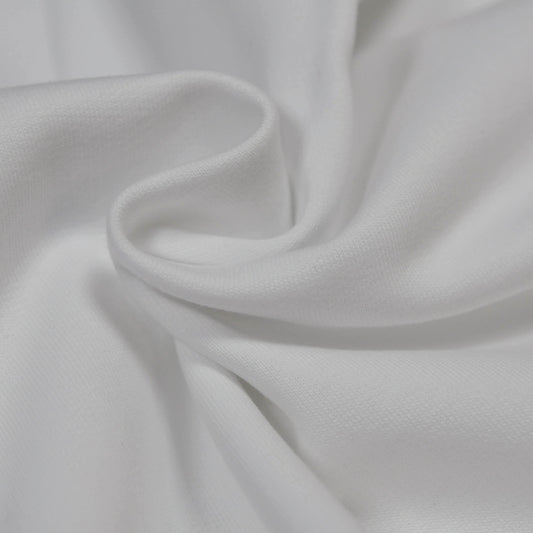Off-White Organic Cotton Fleece Fabric - 280 GSM – Nature's Fabrics