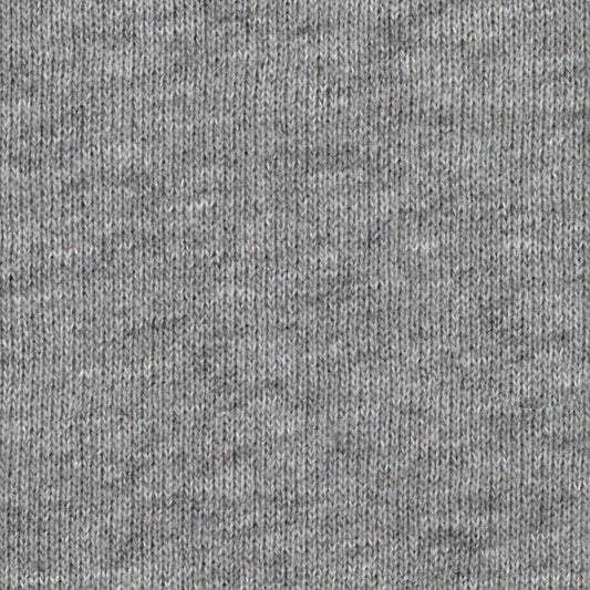 100% Organic Cotton Fleece  - Grey Melange (2FT017)