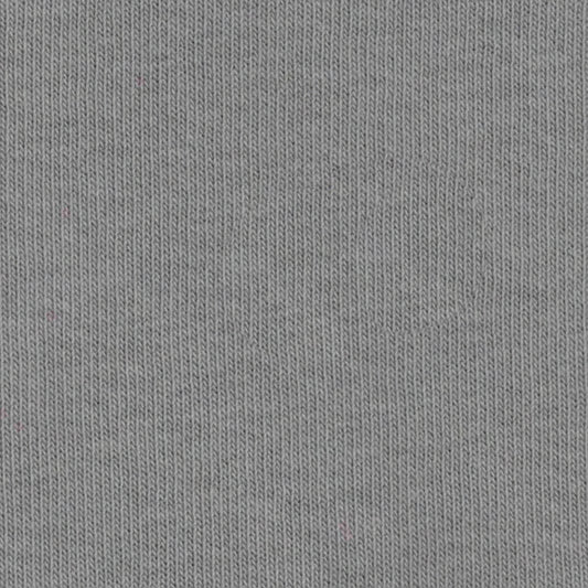 65% Organic Cotton, 35% Recycled Polyester French Terry - Light Grey (2FT125)