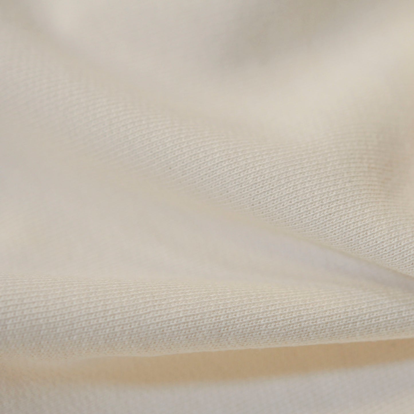 100% Organic Cotton French Terry - Ivory (2FT142)