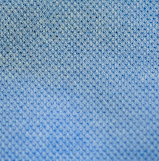 100% Organic Cotton Fleece -  Top Blue Melange (2FT145)