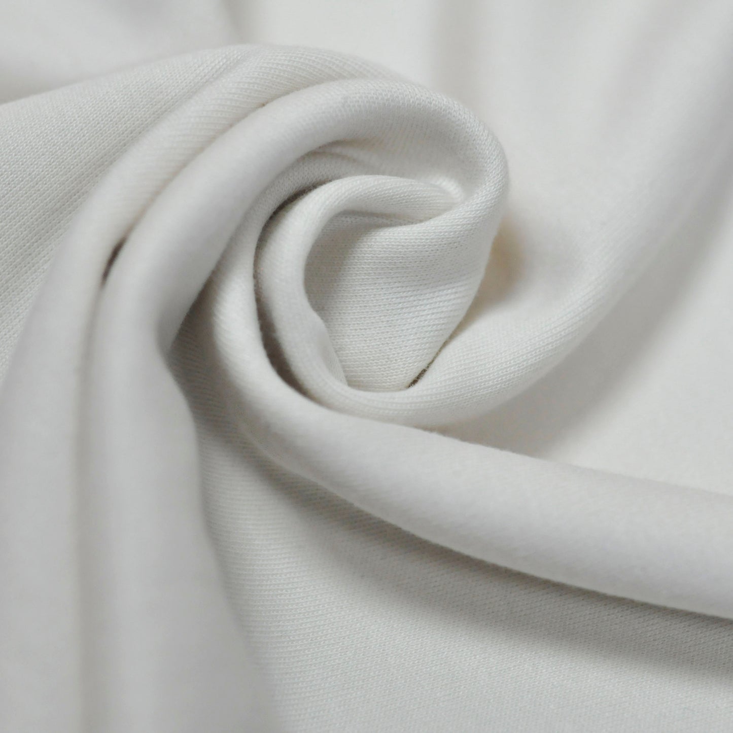 100% Organic Cotton Interlock - Bright White (2IN027) – Manifutura