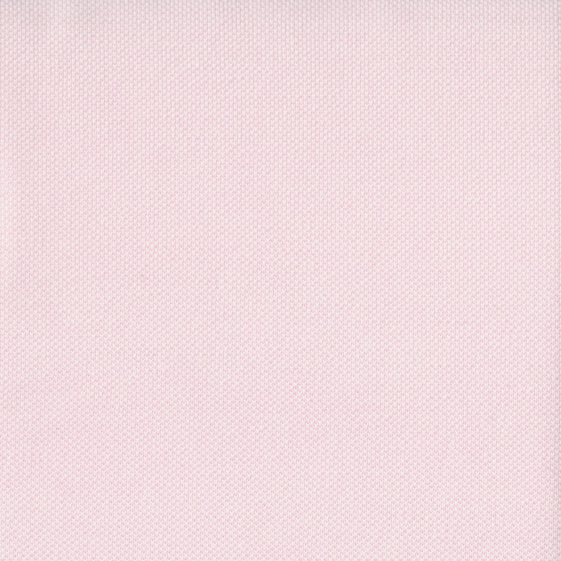 97% Organic Cotton - 3% Elastane Pique - Barely Pink (2PK036)