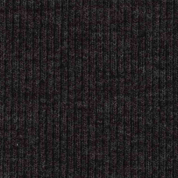 95% Organic Cotton, 5% Elastane 2x1 Rib Knit - Catran Melange (2RB117)