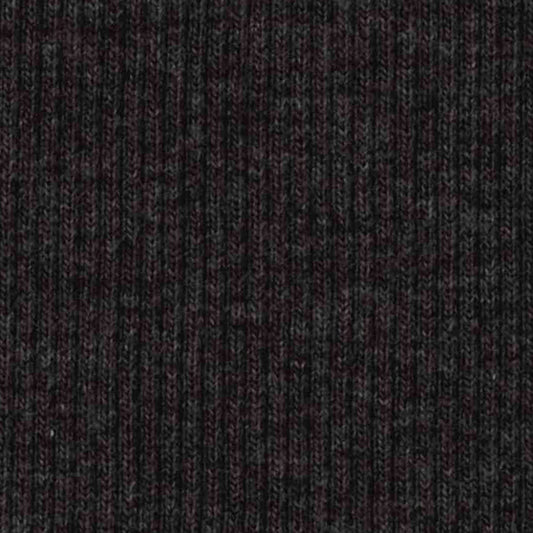 95% Organic Cotton, 5% Elastane 2x1 Rib Knit - Catran Melange (2RB117)