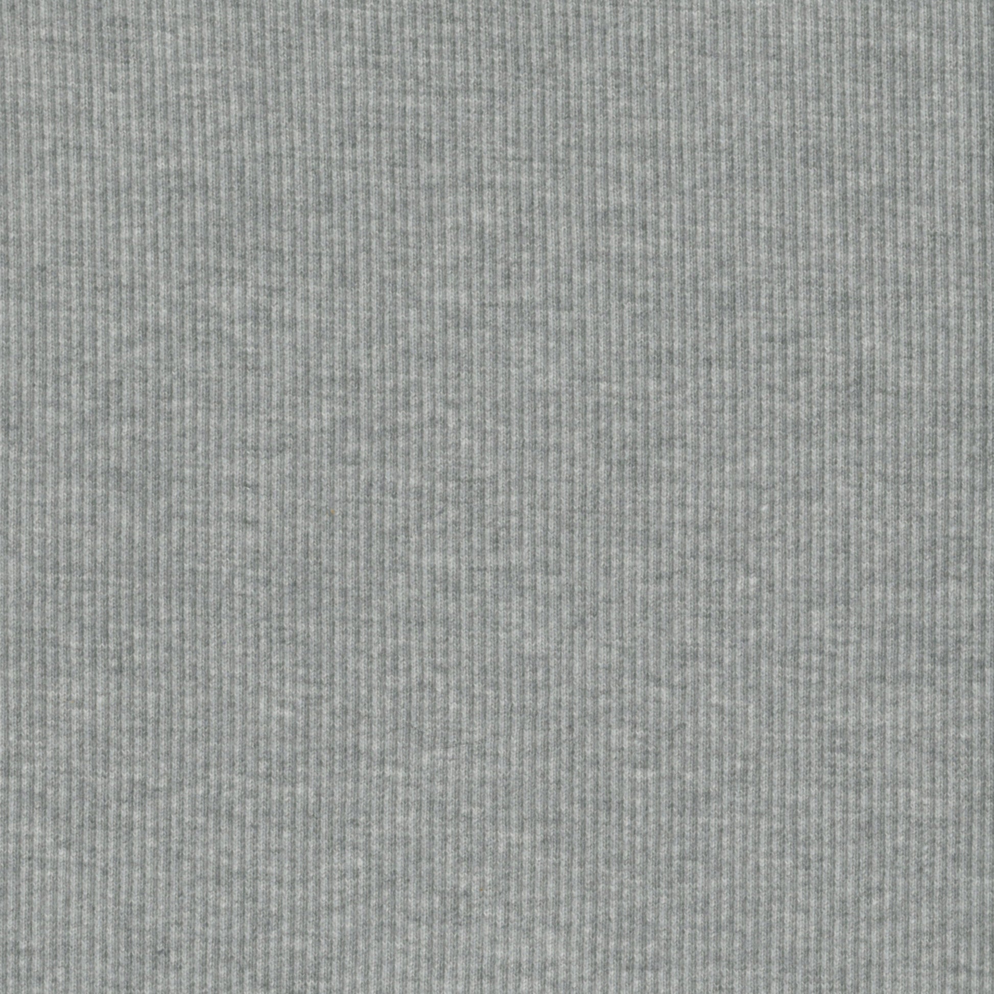 95% Organic Cotton, 5% Elastane Rib Knit - Grey Melange (2RB172) –  Manifutura - Your Sustainable Textile Partner