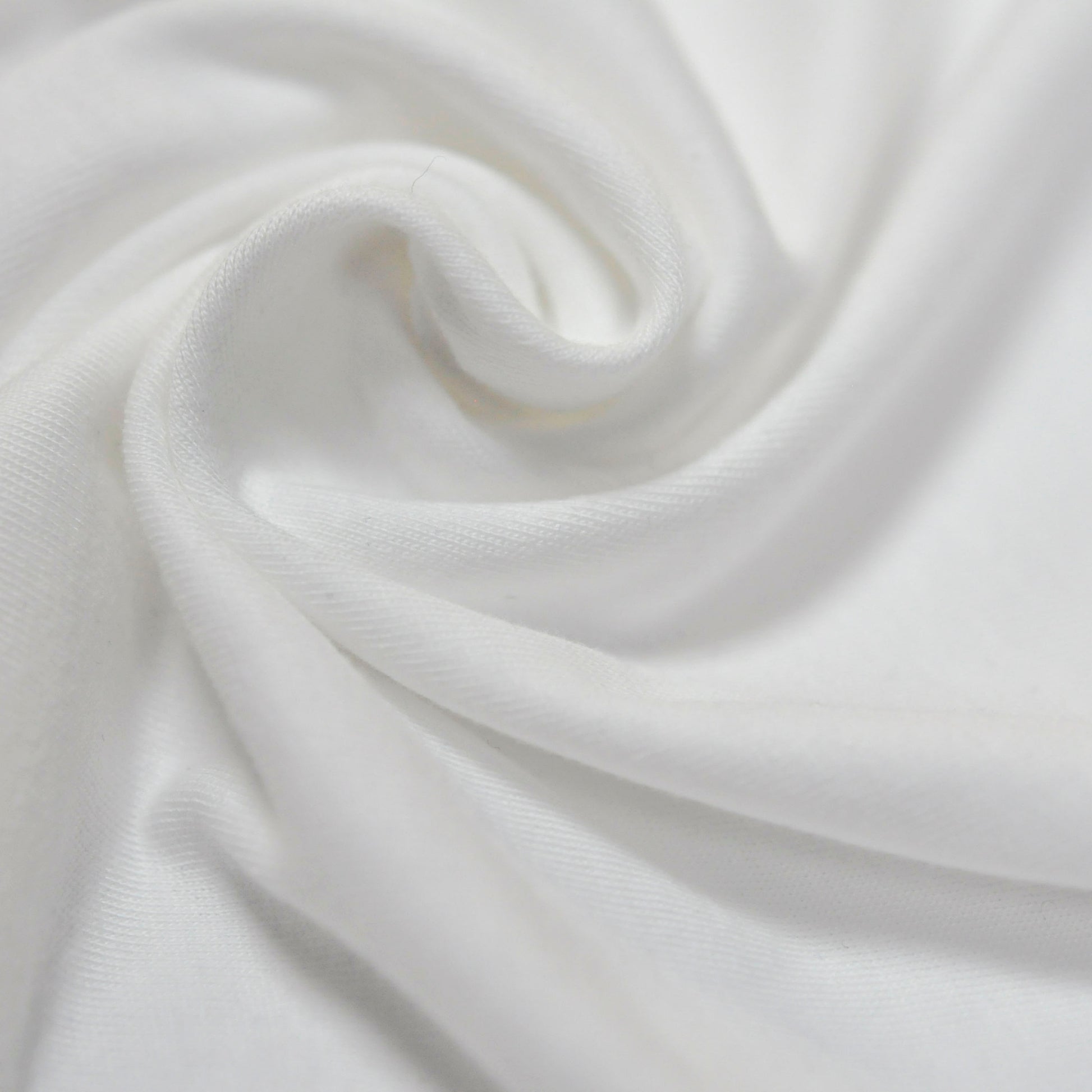 100% Organic Cotton Single Jersey Bright White (2SP021