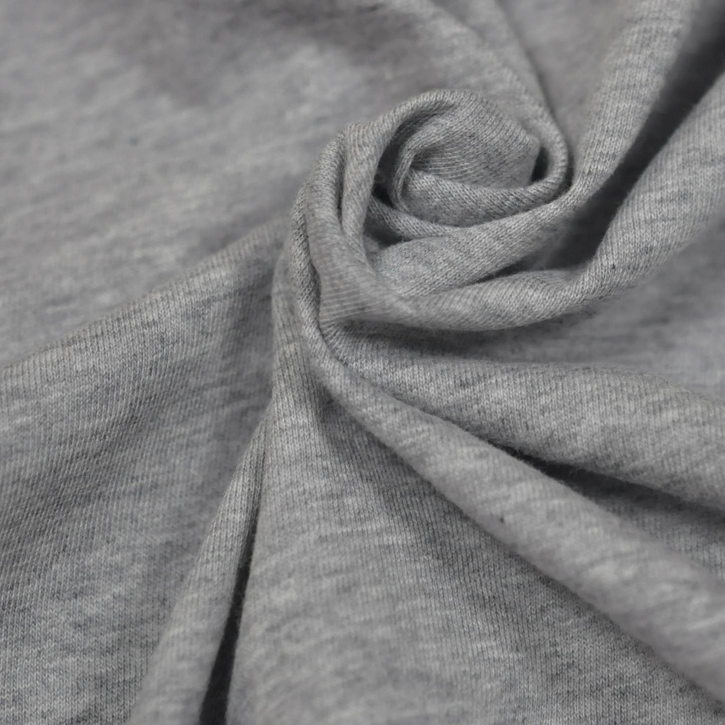 100% Organic Cotton Single Jersey - Grey Melange (2SP029)
