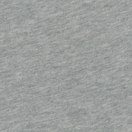 100% Organic Cotton Single Jersey- Grey Melange (2SP029)