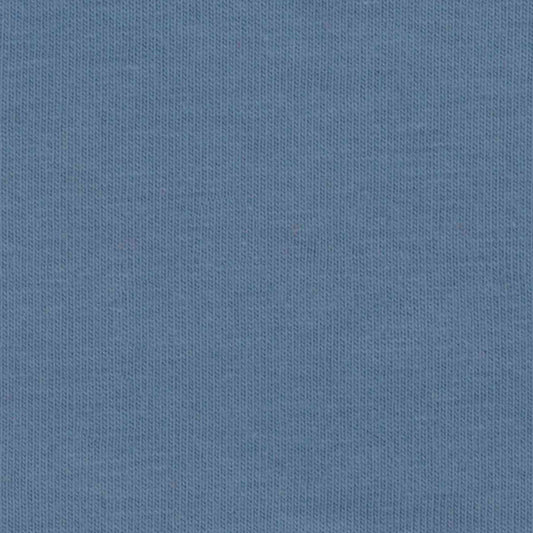 95% Organic Cotton, 5% Elastane Single Jersey - Coronet Blue (2SP060)