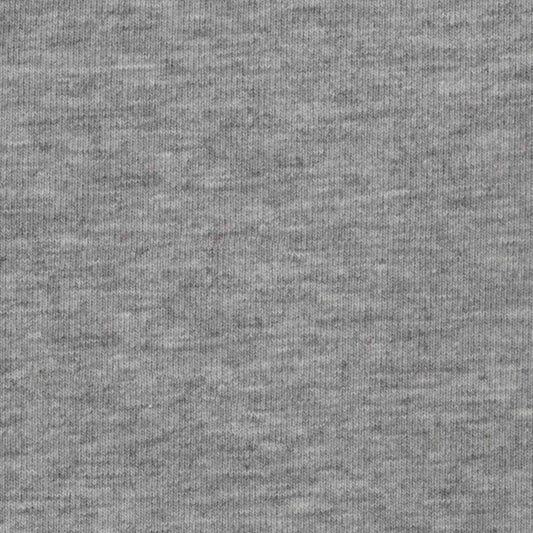 95% Organic Cotton - 5% Elastane Single Jersey - Grey Melange (2SP060)