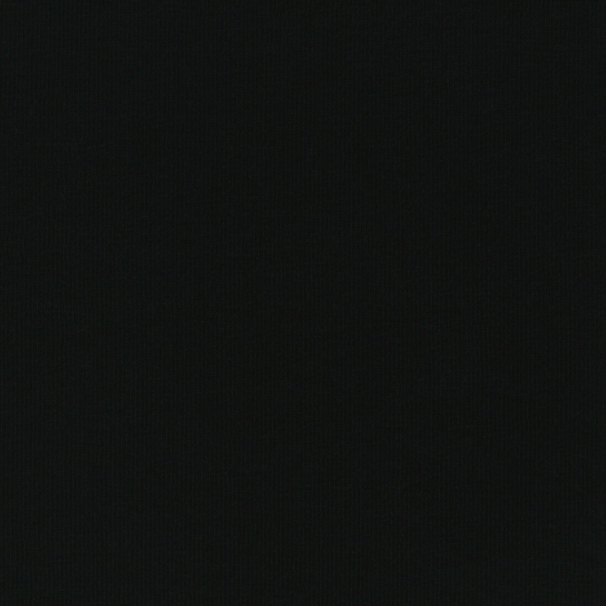 95% Organic Cotton - 5% Elastane Single Jersey - Black (2SP060)