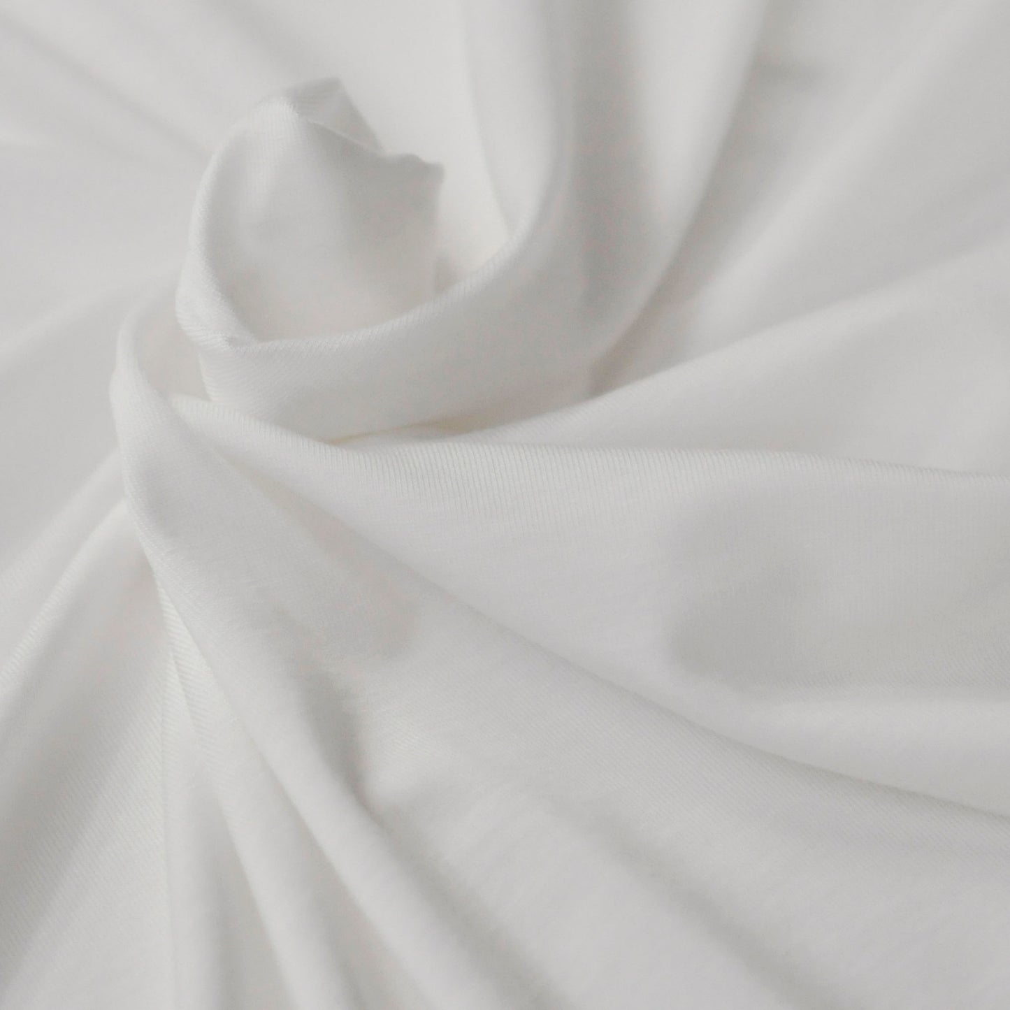 95% Tencel, 5% Elastane Single Jersey - Bright White (2SP331)