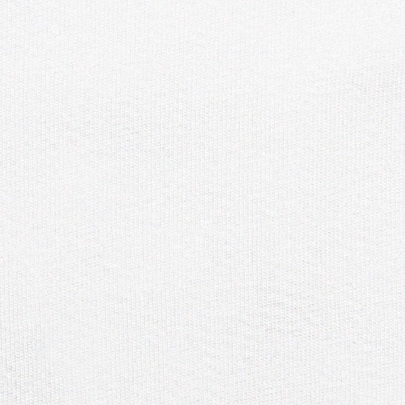100% Organic Cotton Single Jersey - Bright White (2SP029)
