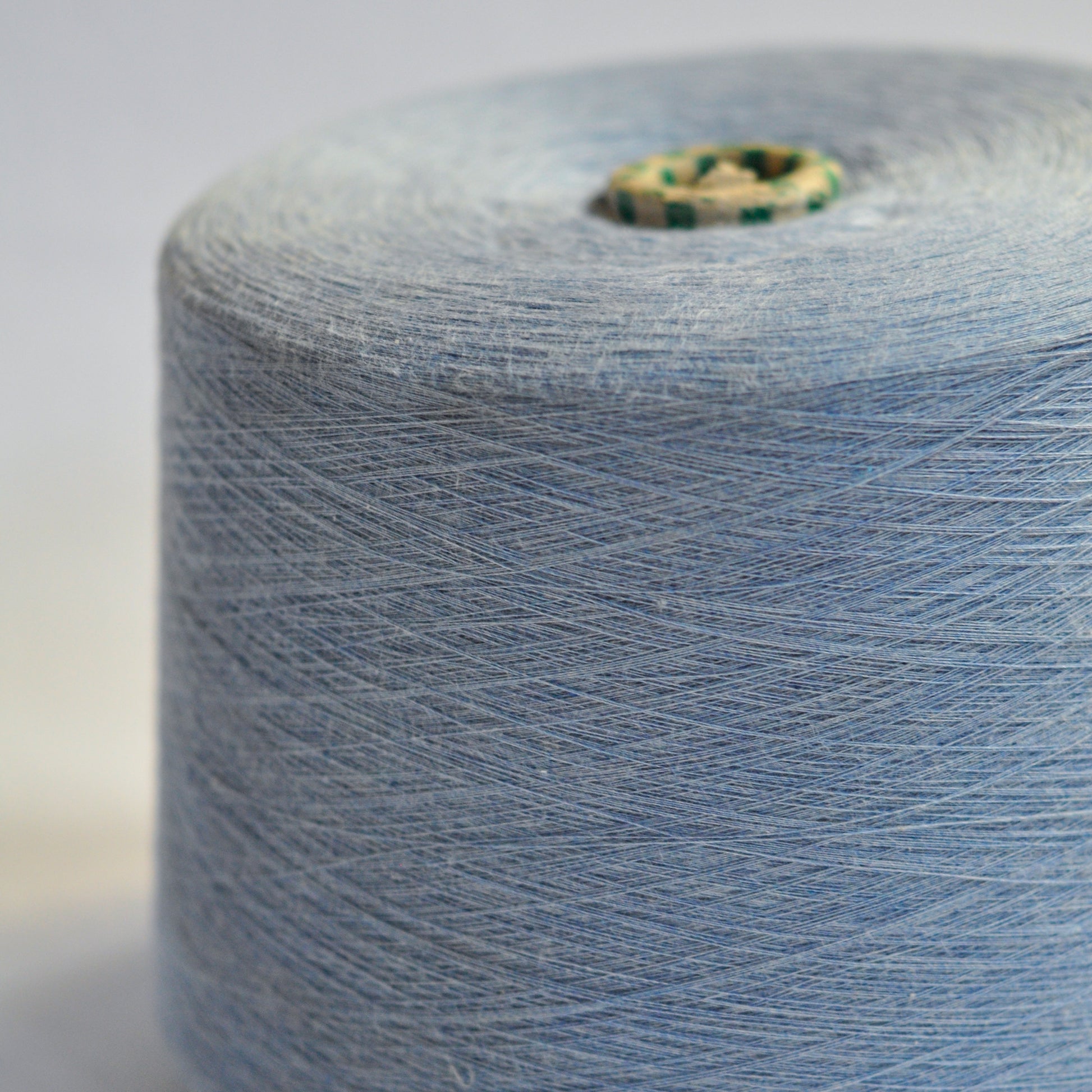 100% Organic Cotton Yarn - Top Blue Melange (8PN033)