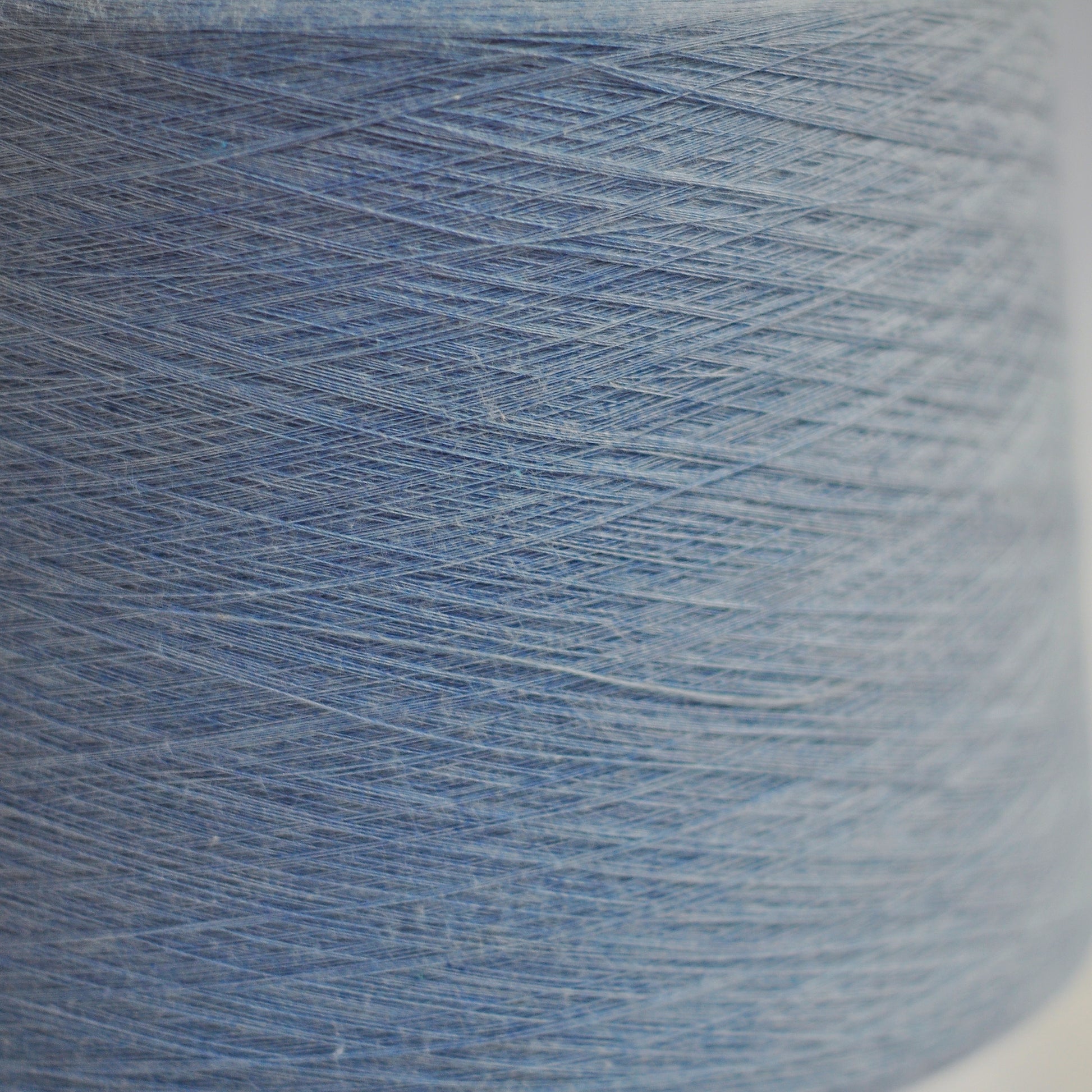 100% Organic Cotton Yarn - Top Blue Melange (8PN033)