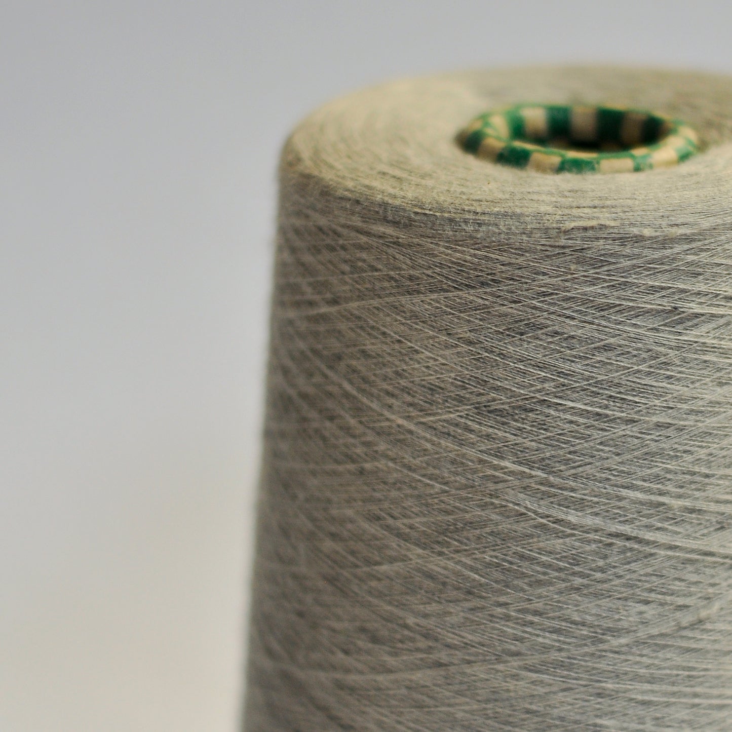 Light Grey Melange Organic Cotton Tencel Yarn