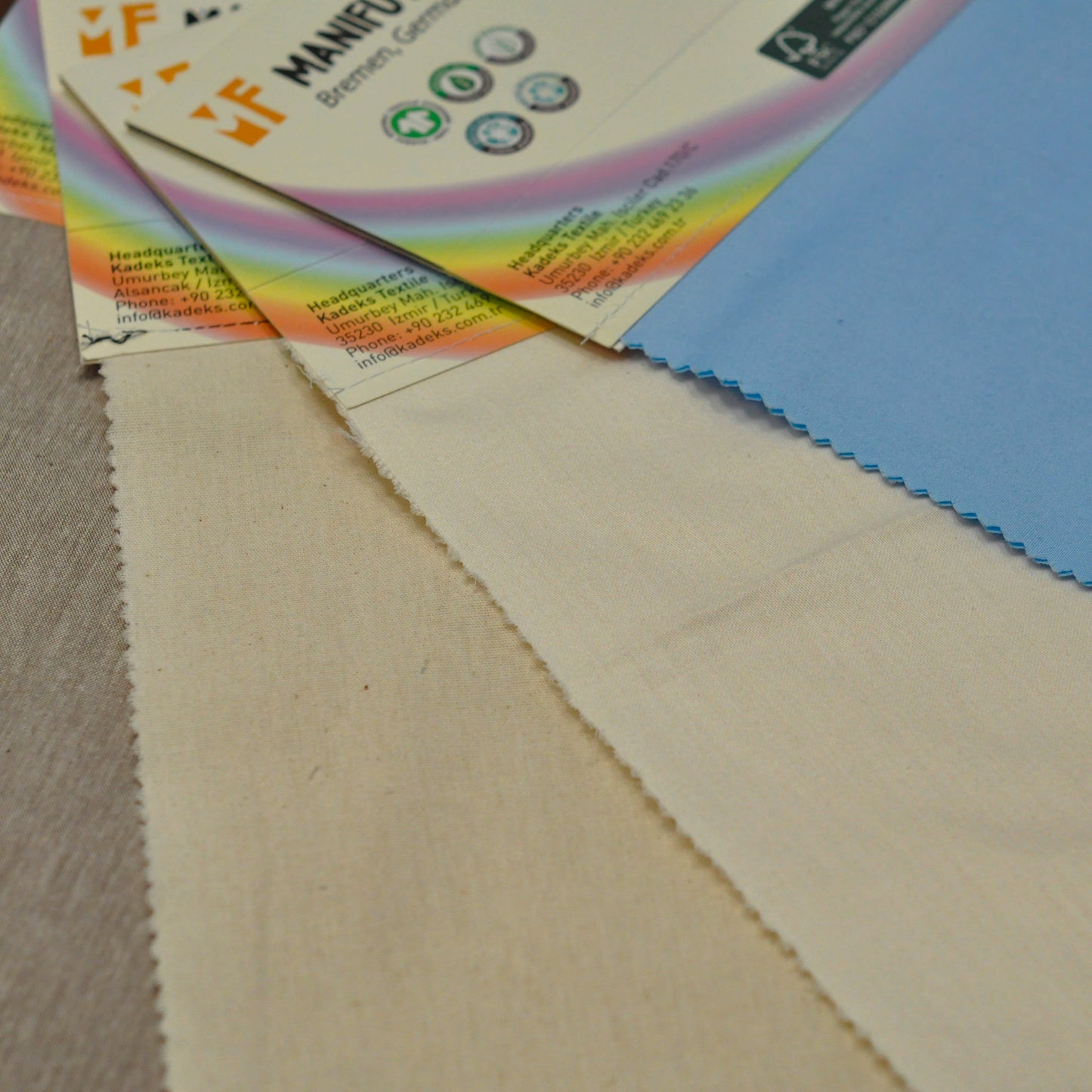 Home Textile Fabric Line Sample Set
